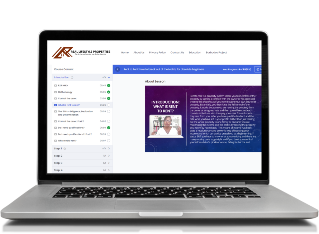 Landing Page Draft Real Lifestyle Properties